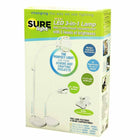 SURELight M4M LED 3-in-1 Lamp, White (3072016)-Magnifier (12.5cm/5") diameter, adjustable goose neck (46cm/18") and base stand  (78.75cm/31")