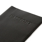 Karla Hanson - Étui en cuir prestige pour passeport international Professional and Travel, 28601, noir-13,5 haut. x 9,5 larg. x 0,5 prof. (cm)