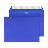 Blake Creative Color Bright Blue Invitation Envelopes - 6" W x 9" L - Victory Blue - 25 Pack-Victory Blue