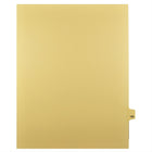 Mark Maker Legal Tabs - Letter Size - Buff - 1/25th cut - 25 tabs per package - 5 packages Pack - Number 195-Buff Single Tabs