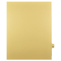 Mark Maker Legal Tabs - Letter Size - Buff - 1/25th cut - 25 tabs per package - 5 packages Pack - Number 195-Buff Single Tabs