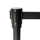 Futech Crowd Control Stanchion With a 4-Way Connector & a Retractable Black Belt-Belt Length: 60"L