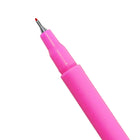 Marvy Uchida Fine-Tip Neon Felt-Tip Pen - Neon Pink-Barrel Colour: Pink