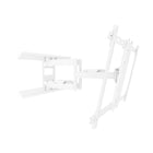 Kanto PDX650W Full Motion TV Wall Mount for 37-inch to 75-inch TVs, White-Accommodates vesa sizes from 200x100 to 600x400