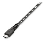 Cat Mobile Accessories – Câble de charge/synchronisation en nylon tressé USB-C à USB certifié USB-IF, 6 pi-Décharge de traction avancée aux deux extrémités