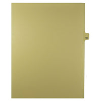 Mark Maker – Onglets séparateurs juridiques beiges, 1/25 onglets, format lettre, sans trous, numéro 184, 25/paquet-Onglets séparateurs beiges, 1/25 onglets
