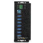 StarTech 7,Port Industrial USB 3.0 Hub with External Power Adapter , ESD & 350W Surge Protection-Surge protection of 350W on the downstream and upstream USB ports