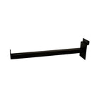 Can-Bramar Straight Arm For Slatwall, 12", Black, 25 Pack-Straight arm for slatwall