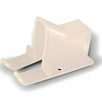 Digiwave Single Vertical Siding Clip, 2" x 5" x 5", Black-Siding clips attach coaxial cable to exteriors that have vertical siding