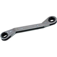 Gray Tools 7mm X 8mm 6 Point, 25Deg Offset Ratcheting Box Wrench, Mirror Chrome Finish-Size: 7 X 8mm