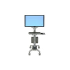 Ergotron 24-189-055 Neo-Flex Wide View Workspace Cart For 30" Screen-Screen size: 30"