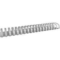 Southwest Combs - 19 rings - 2" - White - 50 Pack-Plastic Binding Combs