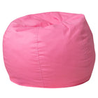 Flash Furniture Small Solid Light Pink Kids Bean Bag Chair-Child Sized Bean Bag
