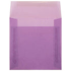 JAM Paper 6.5" x 6.5" Square Envelopes, Lilac Purple Translucent, 250 Pack (241332378h)-Purple paper envelope