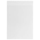 JAM Paper Enveloppe en cellophane avec fermeture auto-adhésive, 8 15/16 x 11 1/4 po, transparent, 100 paq.-Taille : 8 15/16 x 11 1/4 po