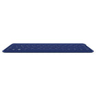 Logitech Keys-To-Go Keyboard, Blue-Well-spaced keys with feedback for comfort - Android keyboard shortcuts for productivity, Bluetooth wireless pairing, Rechargeable 3-month battery