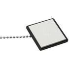 Merangue Security Desktop Pen - 24" Metal Chain - Black-Medium 1.0mm tip