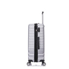 TOSCANO PRODIGIO 30" Hardside Large Luggage - Titanium Silver-Deluxe Interior