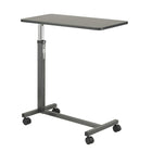 Drive Medical Non Tilt Top Overbed Table, Silver Vein-Silver Vein, Steel