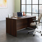 Sauder 59"W Affirm Executive Desk - Noble Elm-  Melamine top surface is heat, stain, and scratch-resistant
