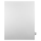 Mark Maker Legal Tabs - Letter Size - White - 1/25th cut - 25 tabs per package - 5 packages Pack - Number 122-White Single Tabs