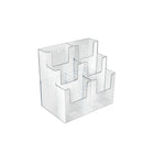 Azar Displays – Porte-brochures à 3 niveaux avec 6 pochettes et 3 pans, 2/paquet (252815)-Porte-brochures