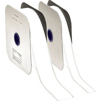 Aplix Fastener Peel & Stick Loop Fastener, White, 1" x 25yds, 2 Pack (OC506)-PEEL STICK (ADHESIVE BACKED) - Loop White