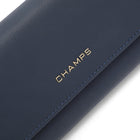 Champs RFID Trifold Expandable Wallet -  Navy-9 credit card slots