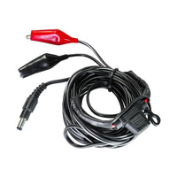 VOSKER 12V Outdoor Power Cable with Alligator Clips-Design to connect your VOSKER V100 & V200 security camera to the V-CASE-12V (sold separately)