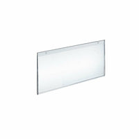 Azar Displays 7" x 11" Horizontal Wall Mount Acrylic Sign Holder, Clear, 10 Pack (162717)-Use to displays information on walls and doors, maximizing advertising opportunity