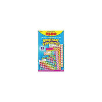Trend Enterprises SuperSpots and SuperShapes Stickers, Every Day Favorites, 7500 Pack-Design: Happy apples, helping hands, puzzle praisers, rainbow gels, star medley