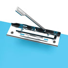 Davis Group Essential Clipboards - Turquoise Blue - 10 Pack-PVC Free Polypropylene