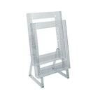 Azar Displays – Porte-brochure modulaire sur comptoir, 2 niveaux format lettre, 2/paquet (252333)-Porte-brochure