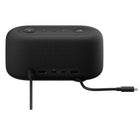 Microsoft Teams Speaker Hub - Black-Built-in Omnisonic speakers deliver premium audio quality for any task during your day with with 15-watt woofer and 5-watt tweeters.