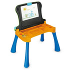 VTech Explore & Write Activity Desk - French Version-Transforms from a desk into an easel and chalkboard with storage space for art supplies to encourage natural play.