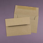 JAM Paper 4bar A1 Envelopes, 3.63 x 5 1/8, Brown Kraft Paper Bag Recycled, 250 Pack (LEKR900SFH)-Envelope Size: 3.63" x 5.13"