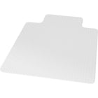 Staples Low Pile Carpet/Berber Chair Mat, 36" x 48"-Protects carpet up to 3/8" thick (including padding depth) from chair caster wear and tear