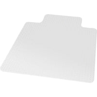 Staples Low Pile Carpet/Berber Chair Mat, 36" x 48"-Protects carpet up to 3/8" thick (including padding depth) from chair caster wear and tear