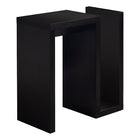 Monarch Specialties - 2089 Table D'Appoint - 24 po H - Espresso-Larges panneaux au design moderne et élégant