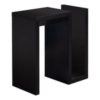 Monarch Specialties - 2089 Table D'Appoint - 24 po H - Espresso-Larges panneaux au design moderne et élégant