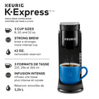 Keurig K-Express Single Serve K-Cup Pod Coffee Maker - With A Removable Reservoir And Strong Button Function - Black-Modern design: the sleek, modern design of the k-express coffee maker makes a big impression in any kitchen.