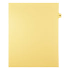 Mark Maker Legal Tabs - Letter Size - Buff - 1/15th cut - 25 tabs per package - 5 packages Pack - Number 138-Buff SingleTabs