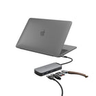 Adam Elements Casa X USB-C 10-in-1 Adapter - Space Grey-High Ethernet Transfer Speed