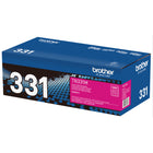 Brother TN331 Standard-Yield Magenta Toner Cartridge-Yields up to 1,500 pages