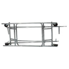 Eddie’s Hang-Up Display Ltd. Double Bar Collapsible Garment Rack, Chrome (210003)-Three height adjustments (55", 60" & 65")