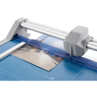 Dahle 550 14 1/8" Professional Rolling Paper Trimmer-2-1/8" blade made of Solingen steel hardened to 56 Rockwell - the optimal hardness for cutting; 14-1/8" cutting length