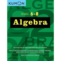 Kumon Educational Workbook - Middle School Algebra-Children's Educational