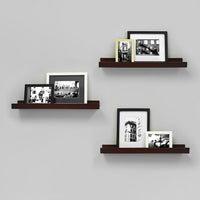 nexxt FN00299-0INT Edge 23" x 4" Picture Frame Ledge, Espresso-MDF construction in Espresso finish