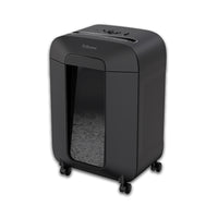 Fellowes Powershred LX85 Cross Cut Shredder-Shreds 12 sheets per pass into 5 /32" x 1-9/16" cross-cut particles (security level P-4)