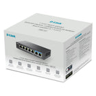 D-Link 7-Port Multi-Gigabit Unmanaged Switch-IEEE 802.3az Energy-Efficient Ethernet (EEE) reduces power consumption, conserving energy and lowering costs